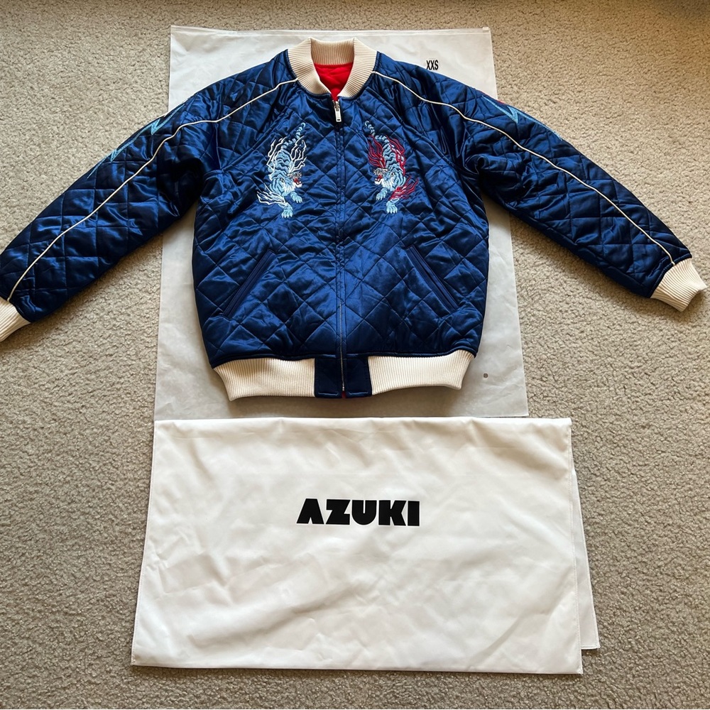 Azuki Twin Tigers Reversible jacket limited edition size XXS
Brand new